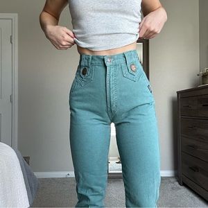 Vintage Rockies Western Super High Waist Denim